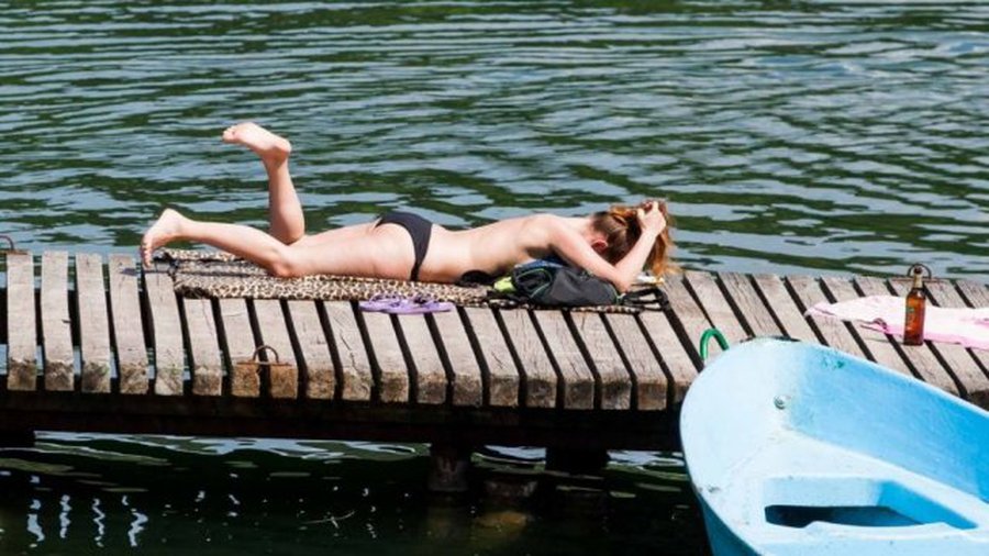 

Прогноз: с каждым днем будет становиться теплее
 - Литва и страны Балтии