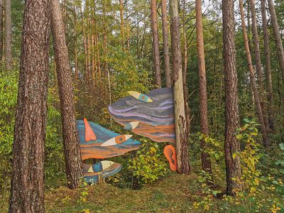 Лесные арт-объекты в окрестностях Висагинаса - Новости регионов