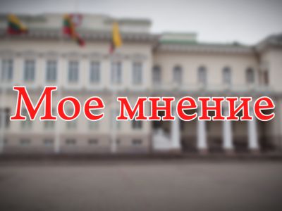 «Мое мнение»: С.Бабуева                                                                 - В Висагинасе