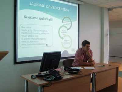 «Не уезжайте из Висагинаса — ищите себя здесь!» - В Висагинасе