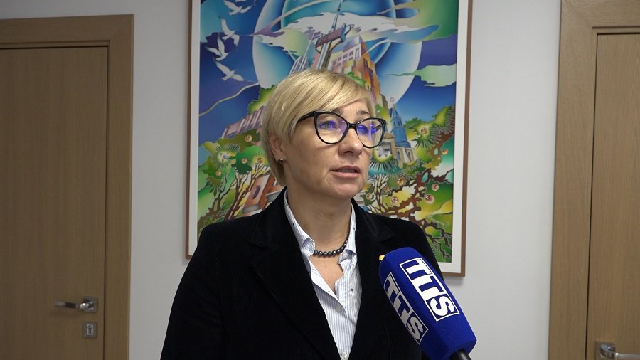 Висагинас посетила министр просвещения, науки и спорта (видео) - В Висагинасе