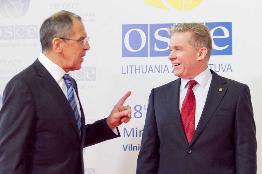 Лавров: сложившаяся механика ОБСЕ дает сбой
                                                                                                          - Литва и страны Балтии