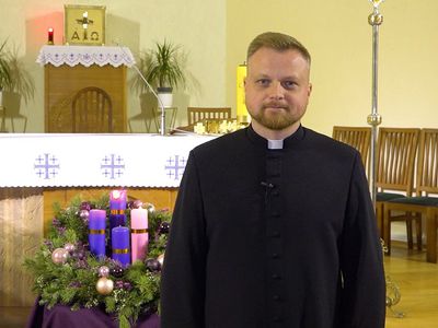 С праздником святого Рождества! (видео) - В Висагинасе