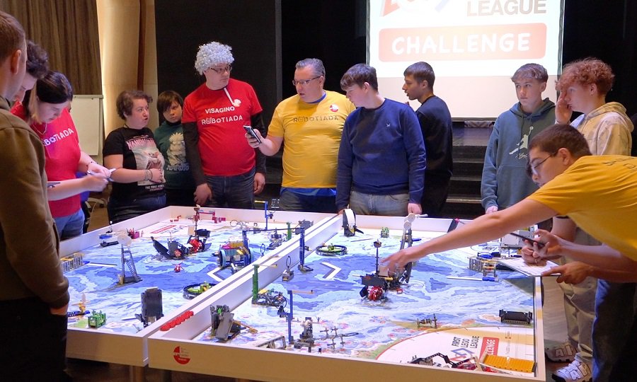 В Висагинасе состоялась региональная «Роботиада 2025» первой LEGO лиги (FFL) (видео) - В Висагинасе