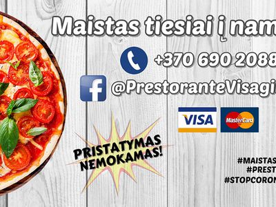 Пиццерия PRESTORANTE: закажи блюда на дом! - Реклама