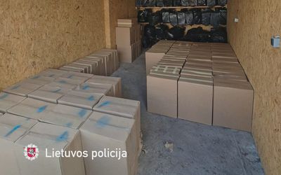57 400 пачек контрабандных сигарет обнаружили криминалисты полиции Утенского округа - Происшествия и криминал