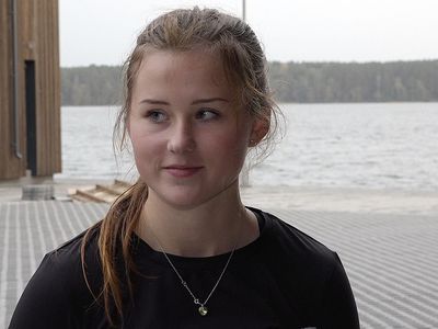 Молодых людей, желающих попробовать свои силы в гребле, становится больше (видео) - Висагинас и висагинцы