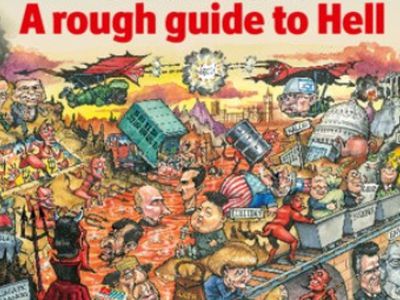 The Economist отправил Путина в ад  - В Мире