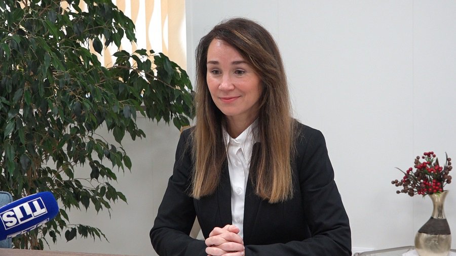 Моника Купстене: «Желаю, чтобы все ожидания пациентов и сотрудников оправдались» (видео) - В Висагинасе