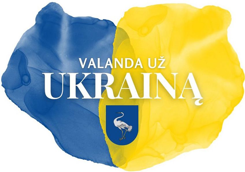 Visagino savivaldybė prisijungia prie solidarumo iniciatyvos „Valanda už Ukrainą“