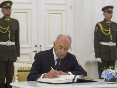 Президент Израиля Шимон Перес: «В Вильнюсе я чувствовал себя, как дома» - Литва и страны Балтии