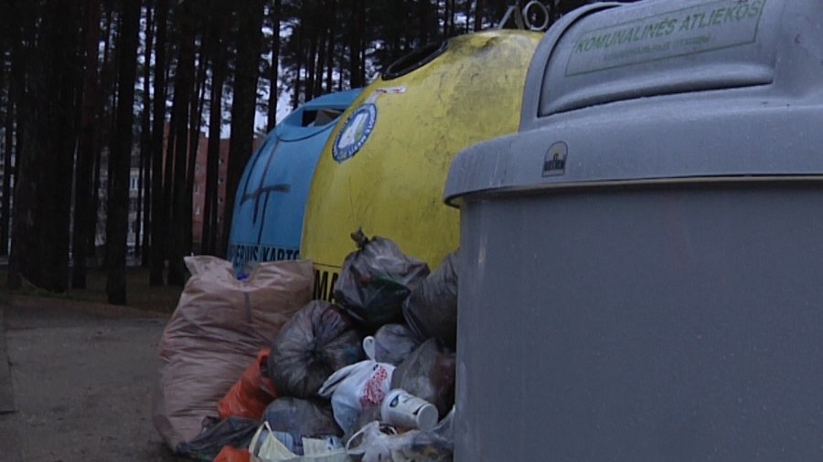 Надо привыкать по-новому выбрасывать мусор - В Висагинасе