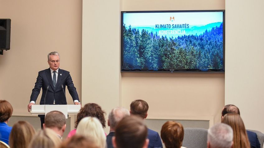 G. Nausėda: Prezidentūros durys atsivers tolimesniems aplinkosaugos ir klimato kaitos klausimams