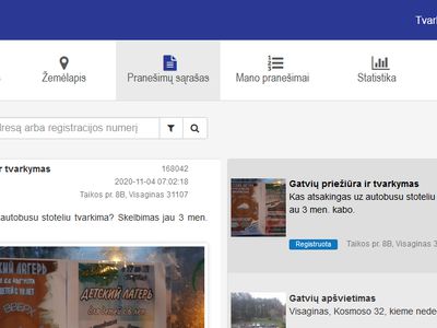 Каждый может участвовать в наведении порядка в городе. Жаловаться можно на многое - В Висагинасе