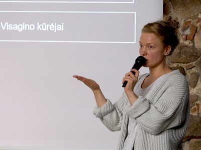 «Арт-ловец. Развитие творческих резиденций в районе Озерного края» (видео) - В Висагинасе