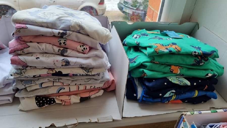 В бывшем здании Содры – сбор помощи для беженцев из Украины (видео) - В Висагинасе