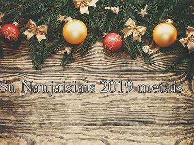 Новогоднее поздравление мэра (Видео) - В Висагинасе