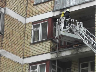 Кадры дня: Алкоголь и курение приводят к пожарам - В Висагинасе