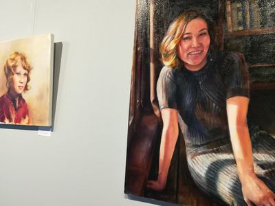 Художница Олеся Давидовская: «Важно почувствовать характер…» (фотогалерея) - Висагинас и висагинцы