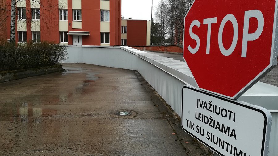 15 апреля начинает работать температурная клиника - В Висагинасе