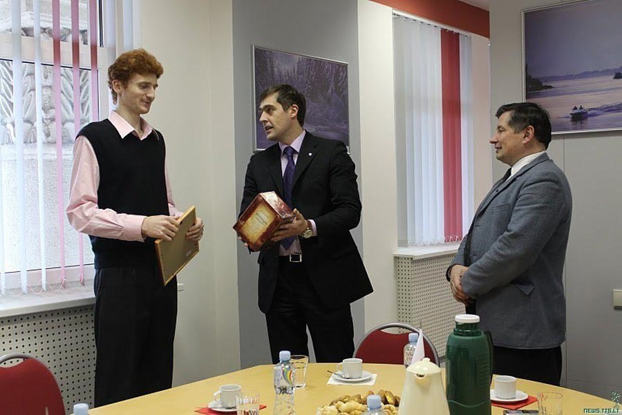 Лауреатом конкурса стал представитель Висагинской скаутской организации Дмитрий Хречков - В Висагинасе