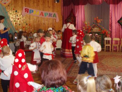 Spalio 17 d. vaikų darželyje įvyko Pokrovo mugė  - Visagine