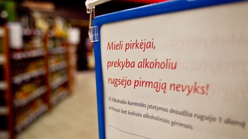1 сентября литовцы покупали алкоголь в Латвии