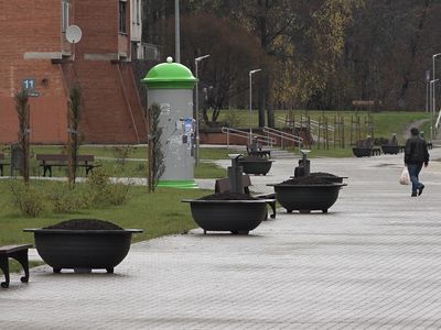 Внимание, конкурс! Предлагайте эскизы скамеек, беседок и других малых форм! (видео) - В Висагинасе