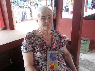 Коменданту 1-го общежития Нине Александровне Лукиной – 80! Поздравляем! - В Висагинасе