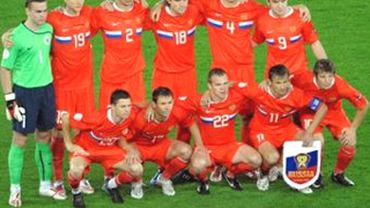 Сборной России вручили бронзовые медали Евро-2008