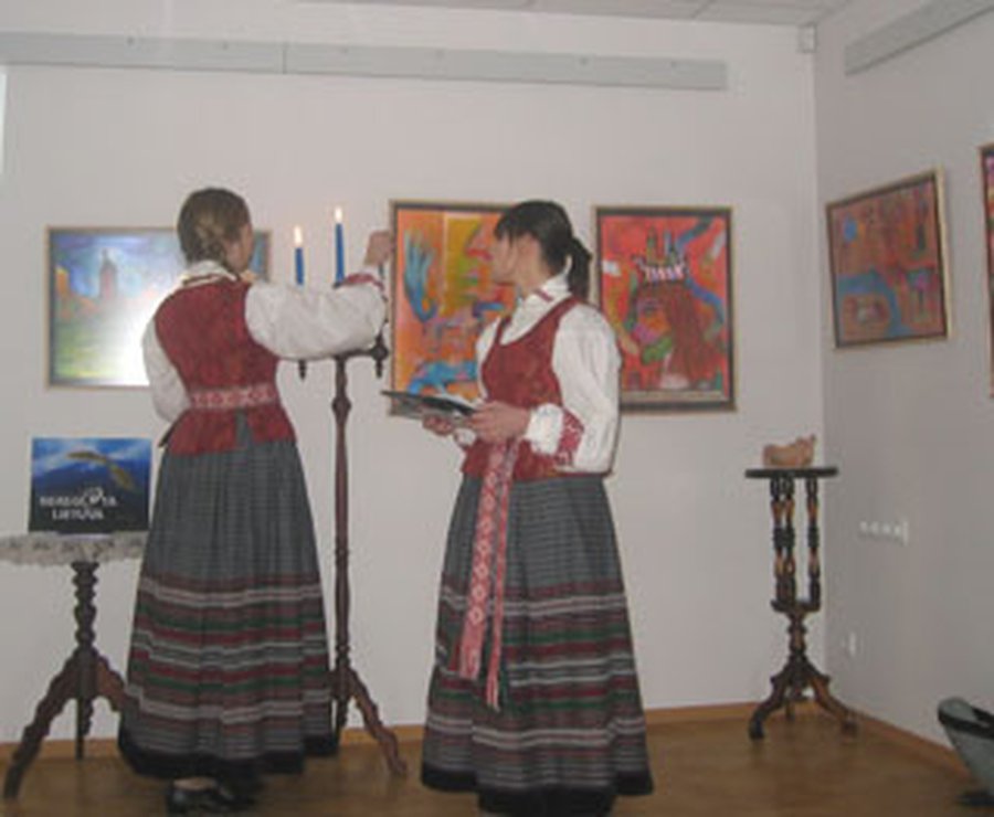 Отметили День защитников свободы - В Висагинасе