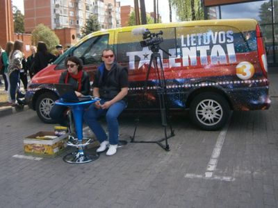 В Висагинасе сегодня искали таланты - В Висагинасе