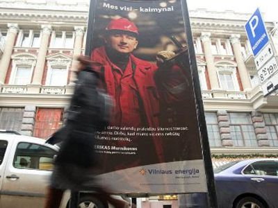 Dėl „Vilniaus energijos“ reklamos – į Konkurencijos tarybą - Lietuva ir Baltijos šalys