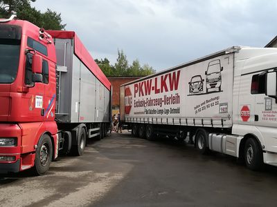 И снова - гуманитарная помощь из Германии (видео) - В Висагинасе