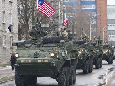 Страны Балтии поддержали желание Польши разместить постоянную американскую военную базу - Литва и страны Балтии