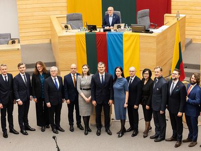 Кабинет министров 19-го правительства Литвы принял присягу - Литва и страны Балтии