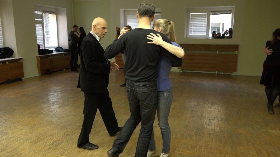 Аргентинское танго - танец для всех (видео) - В Висагинасе