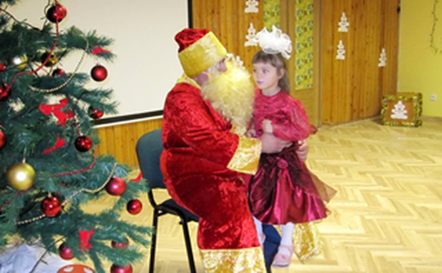 Рождественский праздник в детском доме - В Висагинасе