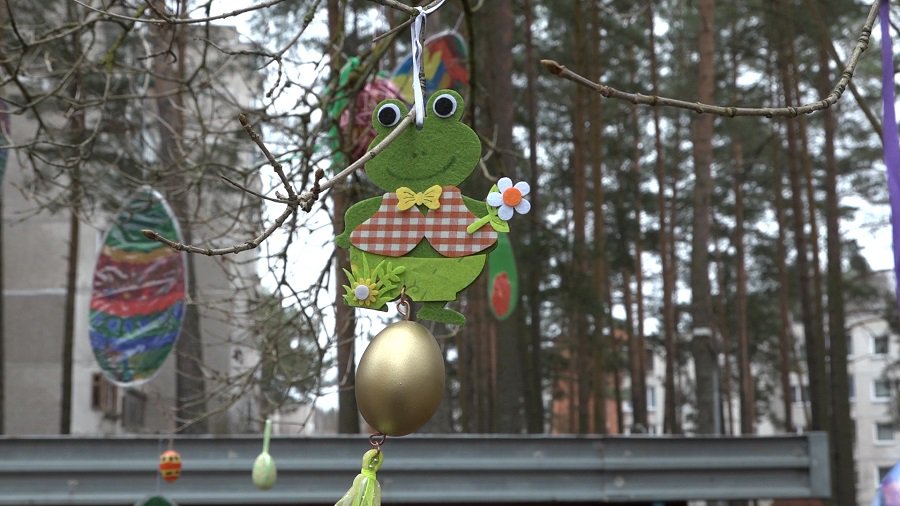 Создаем пасхальное настроение! Берем пример с д/с «Auksinis raktelis» (видео) - В Висагинасе