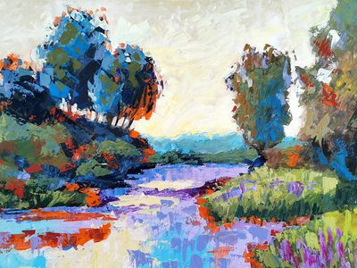 Visagine svečiuojasi Ignalinos jaunųjų dailininkų paroda „Peizažai“ - Visagine