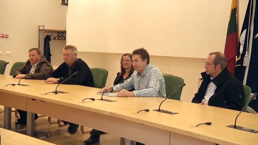 Висагинас посетили гости из Германии - В Висагинасе