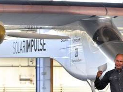 Самолет на солнечных батареях - Наука и здоровье