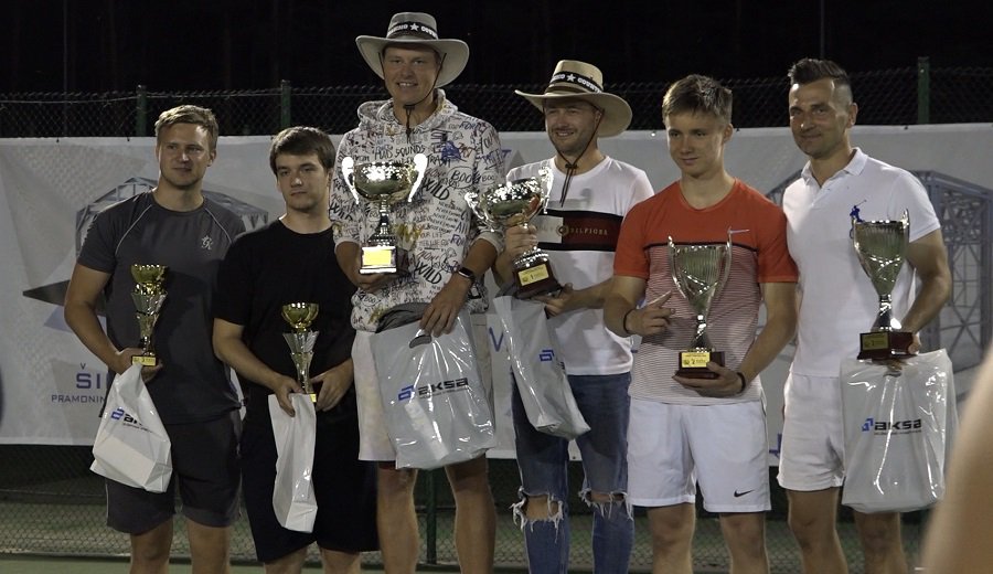 Турнир по теннису "Visagino country 2022" (видео) - В Висагинасе