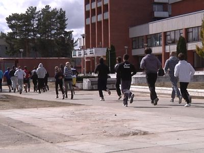 На тропу здоровья - В Висагинасе