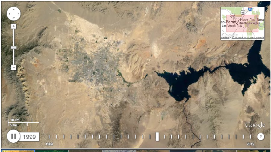 Google покажет изменения на Земле за 28 лет - Хобби, отдых и развлечения