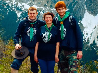 Поход-мечта висагинских скаутов
 - В Висагинасе