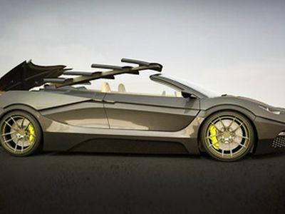 Голландский суперкар получил чешуйчатую складную крышу - Хобби, отдых и развлечения