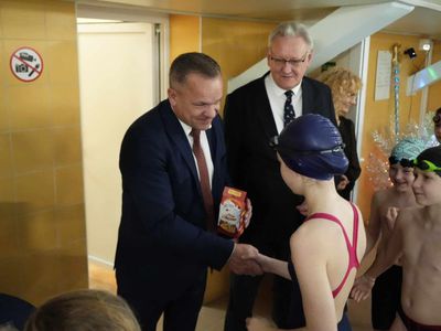 Висагинский центр плавания официально открыт - В Висагинасе