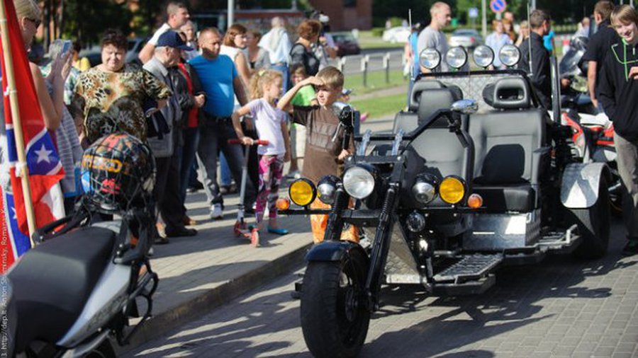 Байкеры Висагинаса благодарят за участие в благотворительной акции - В Висагинасе