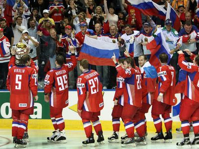 Сборная России по хоккею стала чемпионом мира - Культурные и спортивные мероприятия